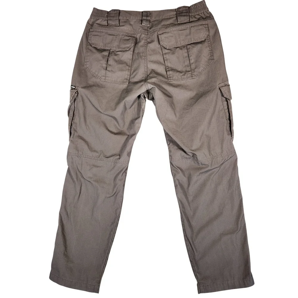 CQR Tactical Cargo Pants Mens 36x32 Charcoal Gray Excellent Ripstop TLP125